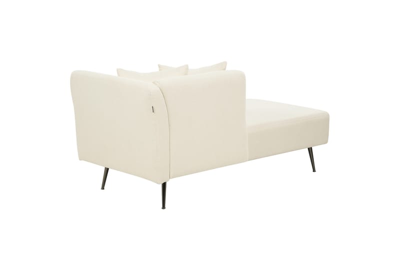 Toyoko Lepotuoli 156 cm Oikealta - Musta/Valkoinen - Huonekalut - Tuoli & nojatuoli - Nojatuoli & lepotuoli - Makuutuoli & divaanituoli