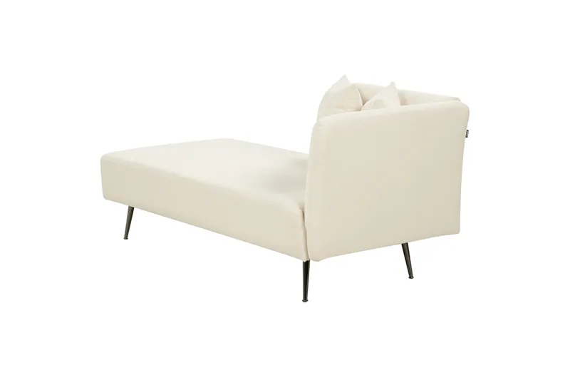 Toyoko Lepotuoli 156 cm Oikealta - Musta/Valkoinen - Huonekalut - Tuoli & nojatuoli - Nojatuoli & lepotuoli - Makuutuoli & divaanituoli