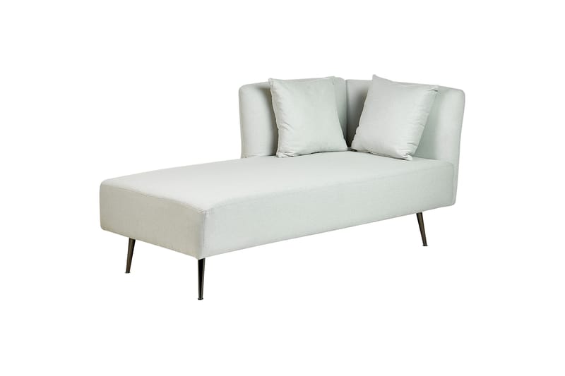 Toyoko Lepotuoli 156 cm Oikealta - Musta/Vihreä - Huonekalut - Tuoli & nojatuoli - Nojatuoli & lepotuoli - Makuutuoli & divaanituoli