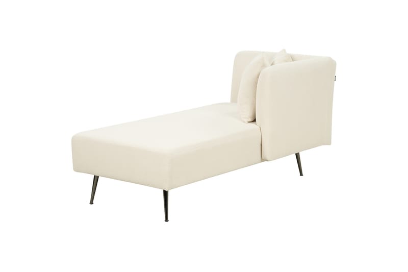 Toyoko Lepotuoli 156 cm Vasemmalta - Musta/Valkoinen - Huonekalut - Tuoli & nojatuoli - Nojatuoli & lepotuoli - Makuutuoli & divaanituoli