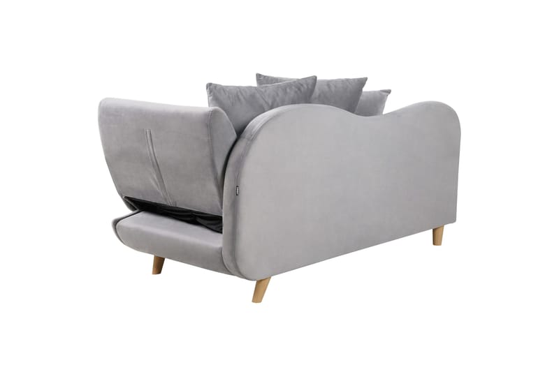 Trehan Lepotuoli 157 cm Oikealta - Harmaa - Huonekalut - Tuoli & nojatuoli - Nojatuoli & lepotuoli - Makuutuoli & divaanituoli