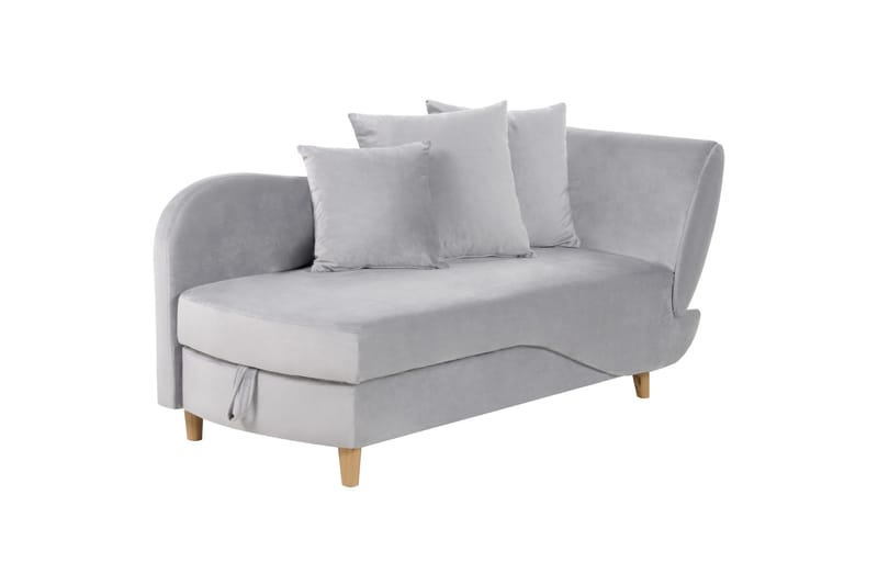 Trehan Lepotuoli 157 cm Oikealta - Harmaa - Huonekalut - Tuoli & nojatuoli - Nojatuoli & lepotuoli - Makuutuoli & divaanituoli