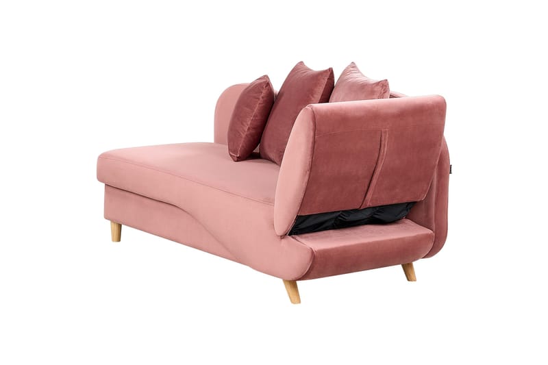 Trehan Lepotuoli 157 cm Oikealta - Roosa - Huonekalut - Tuoli & nojatuoli - Nojatuoli & lepotuoli - Makuutuoli & divaanituoli