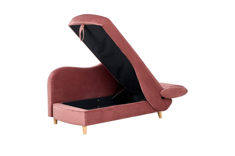 Trehan Lepotuoli 157 cm Oikealta - Roosa - Huonekalut - Tuoli & nojatuoli - Nojatuoli & lepotuoli - Makuutuoli & divaanituoli