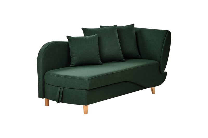 Trehan Lepotuoli 157 cm Oikealta - Vihreä - Huonekalut - Tuoli & nojatuoli - Nojatuoli & lepotuoli - Makuutuoli & divaanituoli