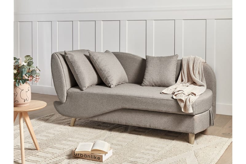 Trehan Lepotuoli 157 cm Vasemmalta - Ruskea - Huonekalut - Tuoli & nojatuoli - Nojatuoli & lepotuoli - Makuutuoli & divaanituoli