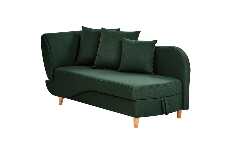Trehan Lepotuoli 157 cm Vasemmalta - Vihreä - Huonekalut - Tuoli & nojatuoli - Nojatuoli & lepotuoli - Makuutuoli & divaanituoli