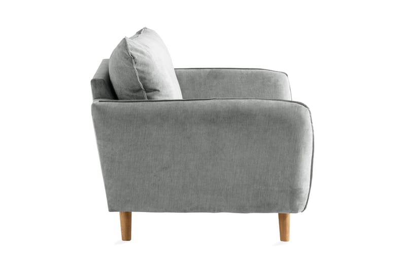 Trend Lyx Nojatuoli - Harmaa/Tammi - Huonekalut - Tuoli & nojatuoli - Nojatuoli & lepotuoli