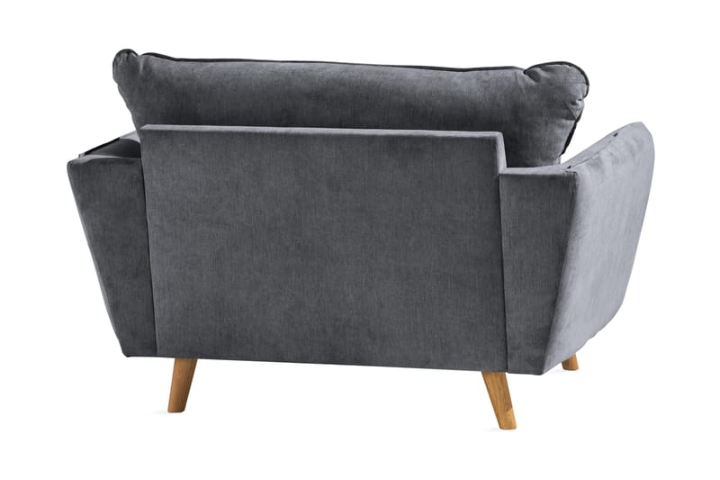 Trend Lyx Nojatuoli - Tummanharmaa/Tammi - Huonekalut - Tuoli & nojatuoli - Nojatuoli & lepotuoli