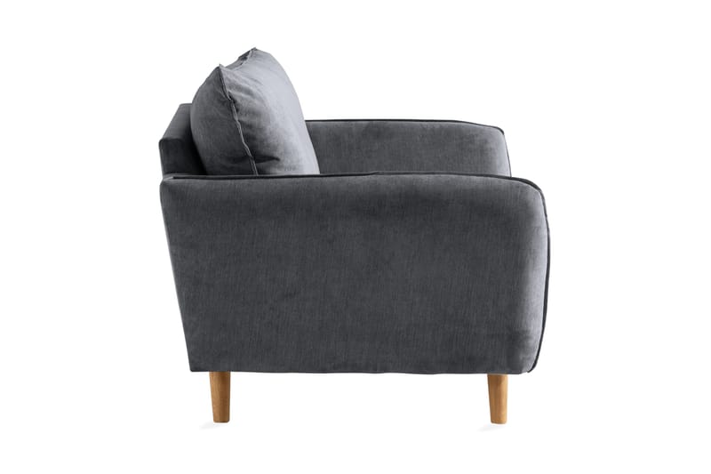 Trend Lyx Nojatuoli - Tummanharmaa/Tammi - Huonekalut - Tuoli & nojatuoli - Nojatuoli & lepotuoli