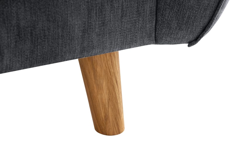 Trend Lyx Nojatuoli - Tummanharmaa/Tammi - Huonekalut - Tuoli & nojatuoli - Nojatuoli & lepotuoli