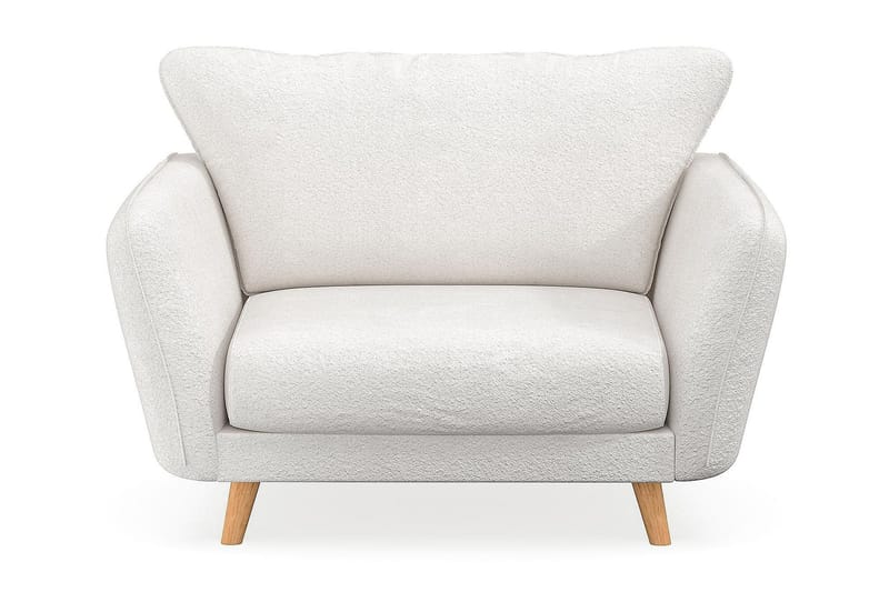 Trend Lyx Nojatuoli - Valkoinen/Buklee - Huonekalut - Tuoli & nojatuoli - Nojatuoli & lepotuoli