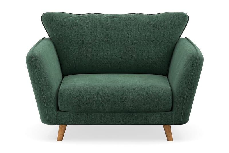 Trend Lyx Nojatuoli - Vihreä Sametti - Huonekalut - Tuoli & nojatuoli - Nojatuoli & lepotuoli