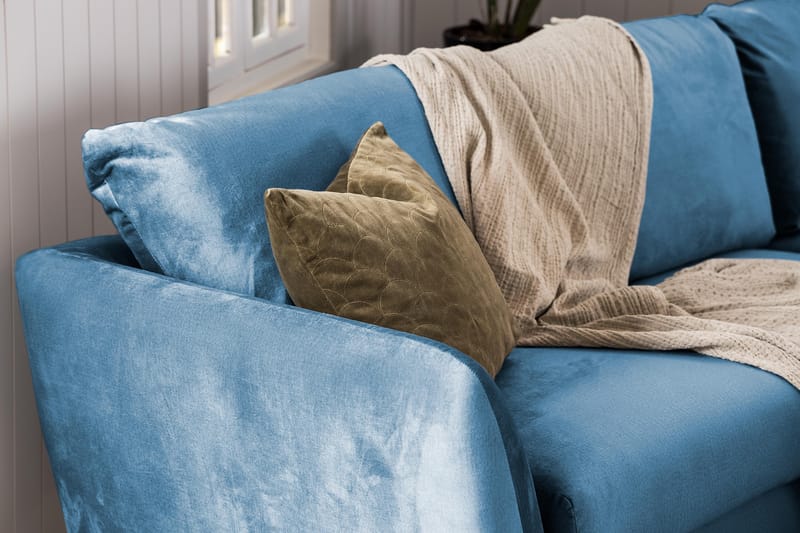 Trend Nojatuoli ja Rahi - Yönsininen - Huonekalut - Tuoli & nojatuoli - Nojatuoli & lepotuoli - Nojatuoli rahilla