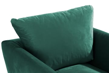 Trend nojatuoli sametta - Vihreä - Huonekalut - Tuoli & nojatuoli - Nojatuoli & lepotuoli - Samettinojatuoli