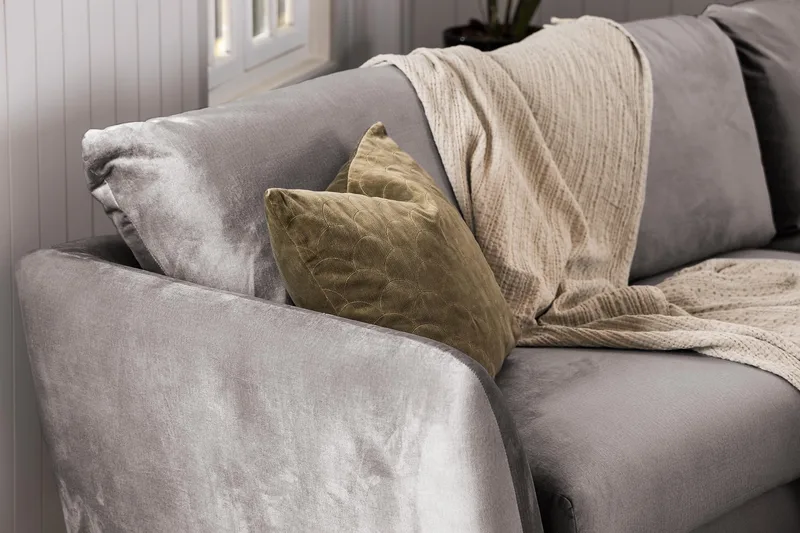 Trend Nojatuoli - Tummanharmaa - Huonekalut - Tuoli & nojatuoli - Nojatuoli & lepotuoli - Samettinojatuoli