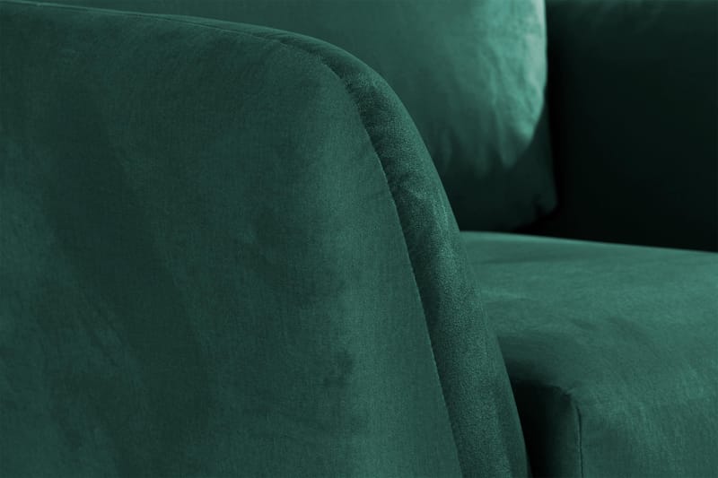 Trend Nojatuoli - Vihreä - Huonekalut - Tuoli & nojatuoli - Nojatuoli & lepotuoli - Samettinojatuoli