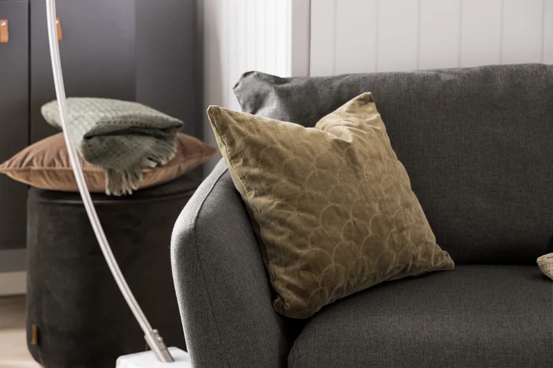 Trend Sohvaryhmä Nojatuoli ja Rahi - Musta - Huonekalut - Tuoli & nojatuoli - Nojatuoli & lepotuoli - Nojatuoli rahilla