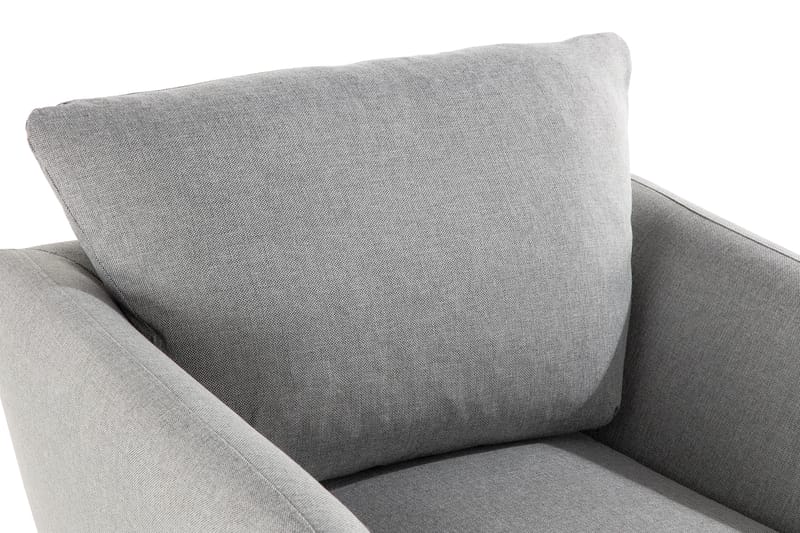 Trend Sohvaryhmä Nojatuoli ja Rahi - Vaaleanharmaa - Huonekalut - Tuoli & nojatuoli - Nojatuoli & lepotuoli - Nojatuoli rahilla