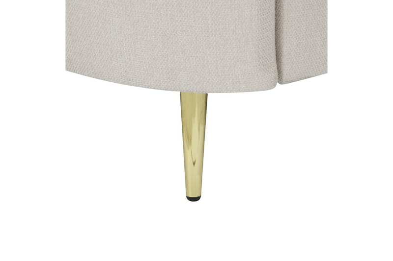 Nojatuoli Trosa - Beige, kulta - Huonekalut - Tuoli & nojatuoli - Nojatuoli & lepotuoli