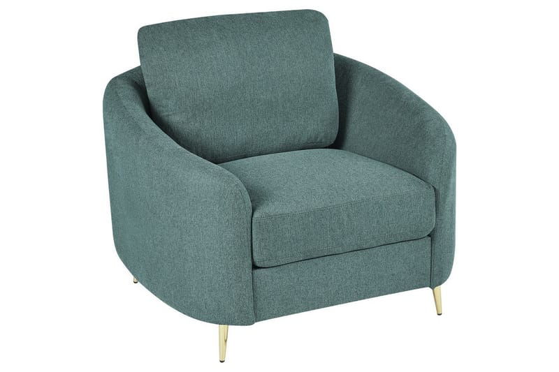 Nojatuoli Trosa - Vihreä, kulta - Huonekalut - Tuoli & nojatuoli - Nojatuoli & lepotuoli