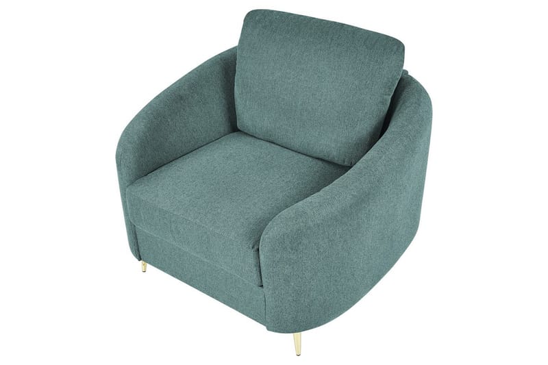 Nojatuoli Trosa - Vihreä, kulta - Huonekalut - Tuoli & nojatuoli - Nojatuoli & lepotuoli