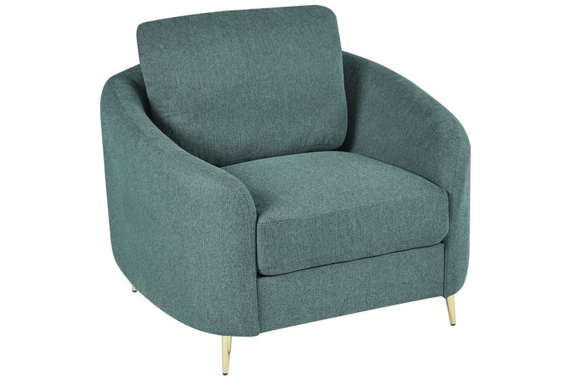 Nojatuoli Trosa - Vihreä, kulta - Huonekalut - Tuoli & nojatuoli - Nojatuoli & lepotuoli