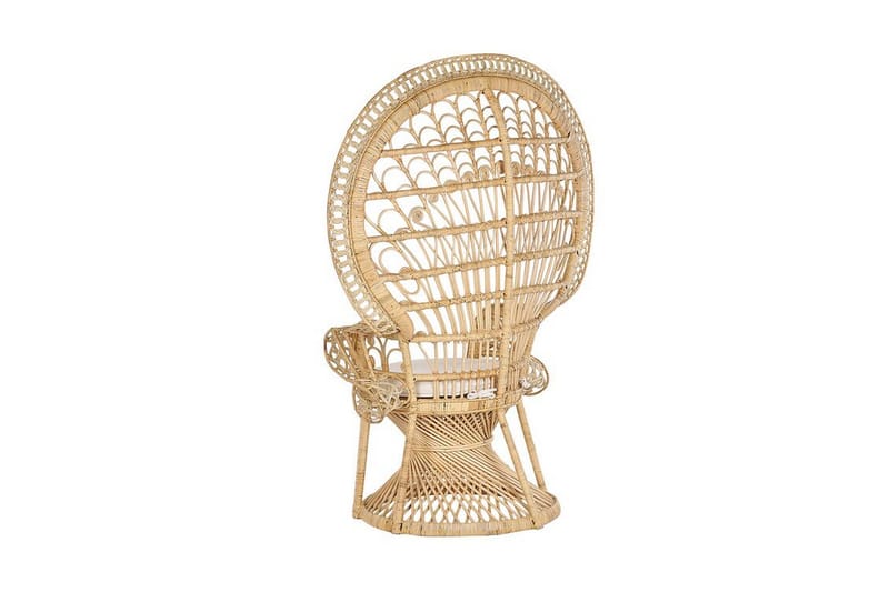 Tuoli Maransart Riikinkukko - Rottinki/Beige - Huonekalut - Tuoli & nojatuoli - Nojatuoli & lepotuoli