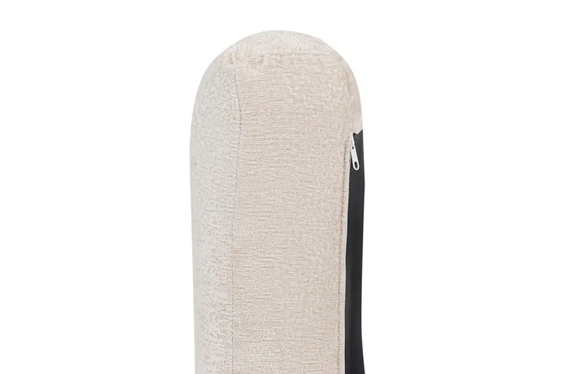 Nojatuoli Tuve - Beige, vaalea puu/Bouclé - Huonekalut - Tuoli & nojatuoli - Nojatuoli & lepotuoli