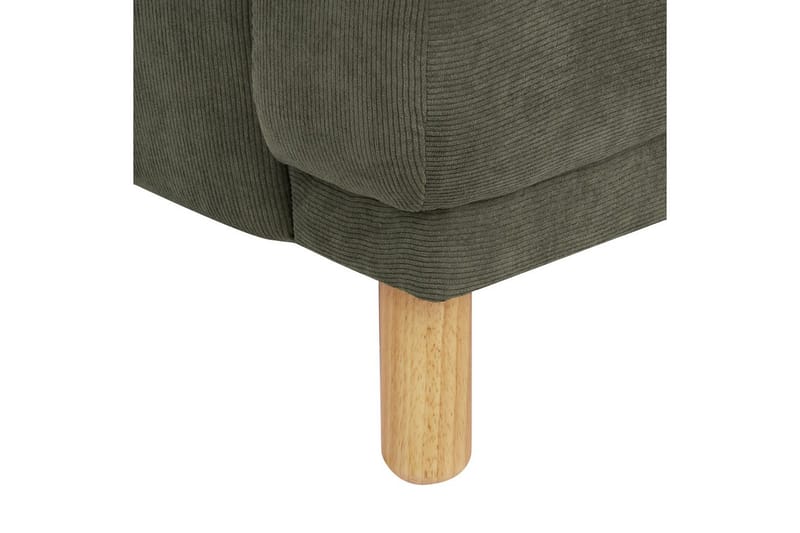 Nojatuoli Tuve - Vihreä, vaalea puu/manchesterkangas - Huonekalut - Tuoli & nojatuoli - Nojatuoli & lepotuoli