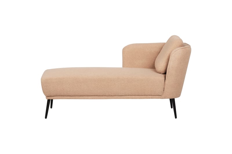 Uklund Lepotuoli 148 cm Oikealta - Beige/Musta - Huonekalut - Tuoli & nojatuoli - Nojatuoli & lepotuoli - Makuutuoli & divaanituoli