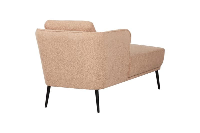 Uklund Lepotuoli 148 cm Oikealta - Beige/Musta - Huonekalut - Tuoli & nojatuoli - Nojatuoli & lepotuoli - Makuutuoli & divaanituoli