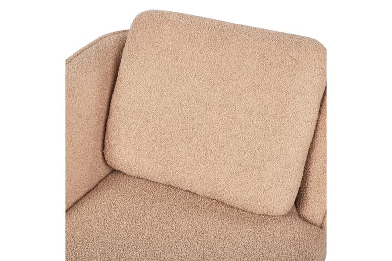 Uklund Lepotuoli 148 cm Oikealta - Beige/Musta - Huonekalut - Tuoli & nojatuoli - Nojatuoli & lepotuoli - Makuutuoli & divaanituoli