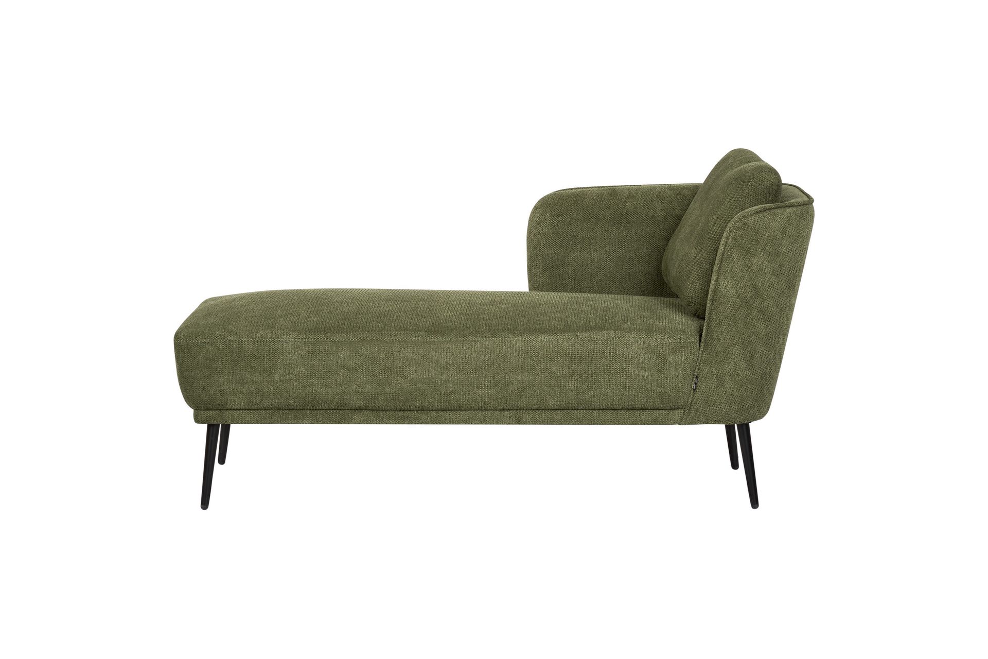 Uklund Lepotuoli 148 cm Oikealta - Musta/Vihreä