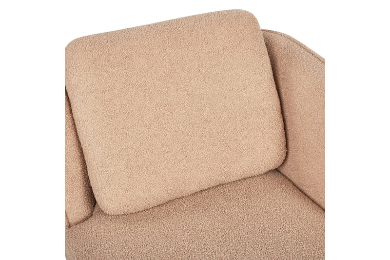 Uklund Lepotuoli 148 cm Vasemmalta - Beige/Musta - Huonekalut - Tuoli & nojatuoli - Nojatuoli & lepotuoli - Makuutuoli & divaanituoli