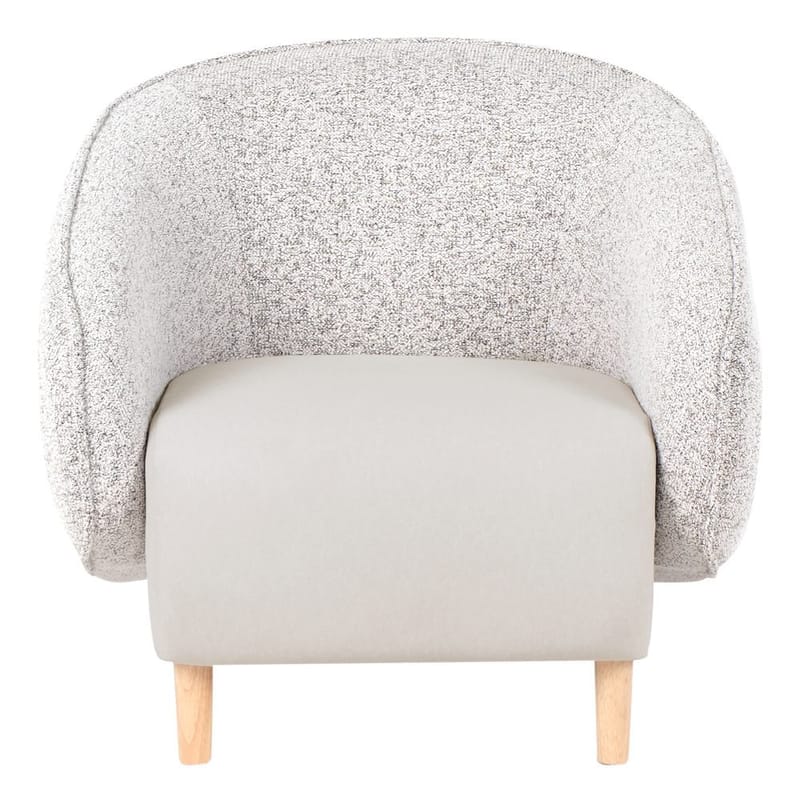 Nojatuoli Umea - Beige, vaalea puu - Huonekalut - Tuoli & nojatuoli - Nojatuoli & lepotuoli