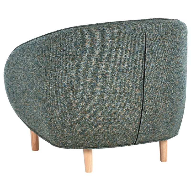 Nojatuoli Umea - Vihreä, vaalea puu - Huonekalut - Tuoli & nojatuoli - Nojatuoli & lepotuoli