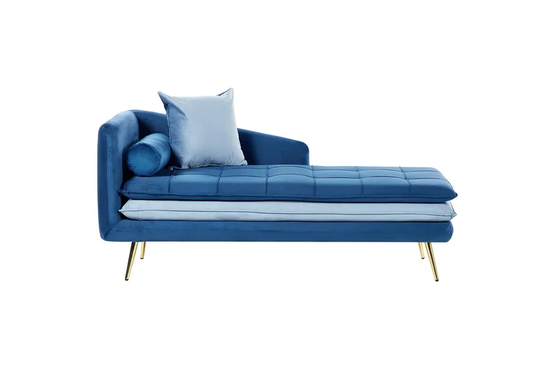 Vaklund Lepotuoli 160 cm, Kulta/Sininen