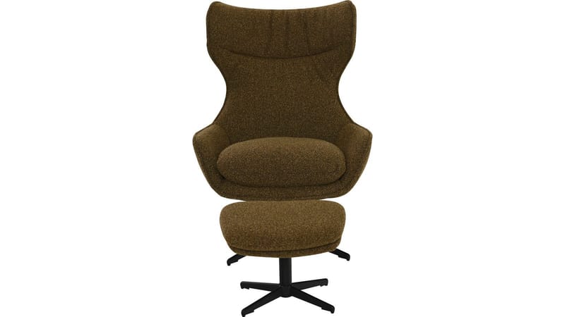 Varric-nojatuoli rahilla - Ruskea - Huonekalut - Tuoli & nojatuoli - Nojatuoli & lepotuoli - Nojatuoli rahilla