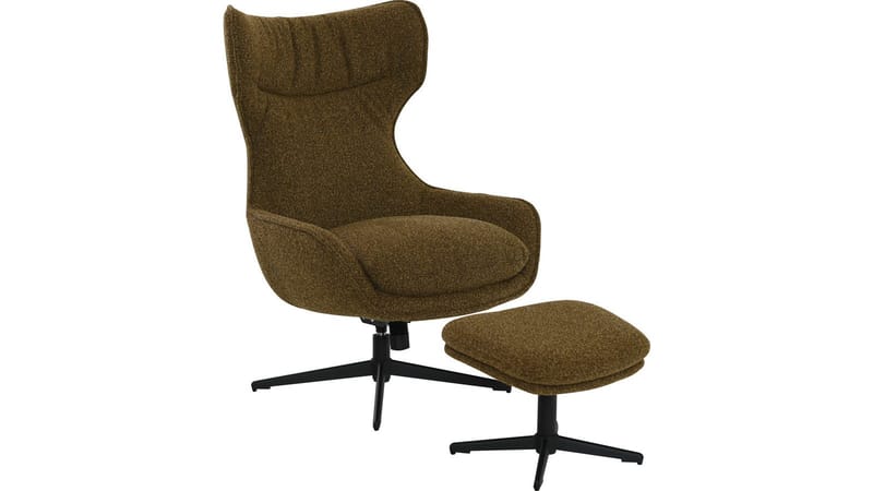 Varric-nojatuoli rahilla, Ruskea