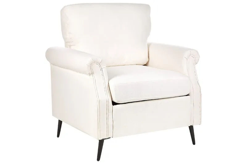 Nojatuoli Vietas, Valkoinen, vaalea puu