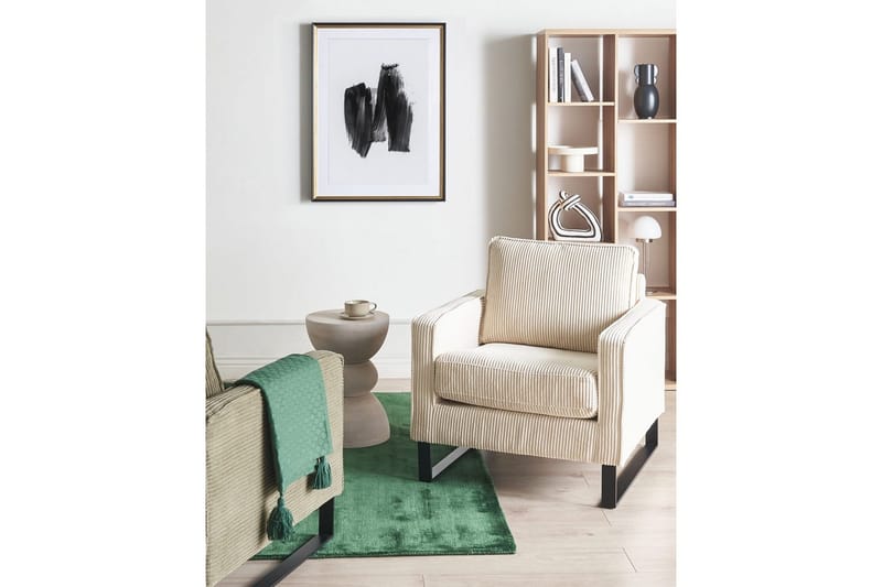 Nojatuoli Vind - Harmaa, kulta - Huonekalut - Tuoli & nojatuoli - Nojatuoli & lepotuoli