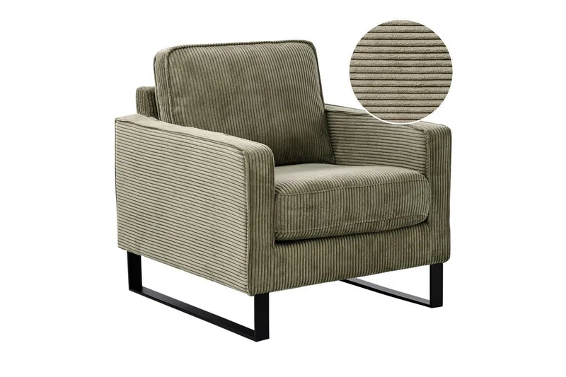 Nojatuoli Vind, Harmaa, musta