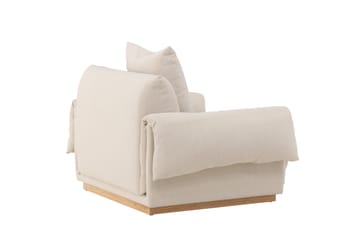 Nojatuoli VIND Mollösund beige - Huonekalut - Tuoli & nojatuoli - Nojatuoli & lepotuoli