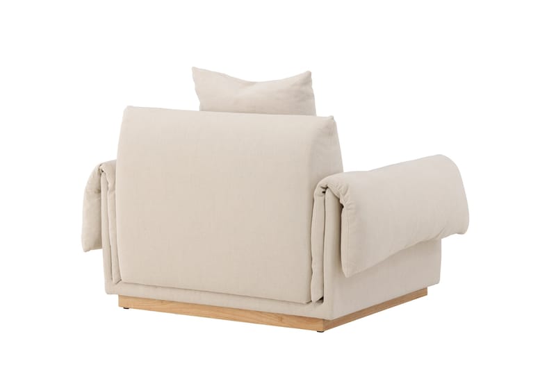 Nojatuoli VIND Mollösund beige - Huonekalut - Tuoli & nojatuoli - Nojatuoli & lepotuoli