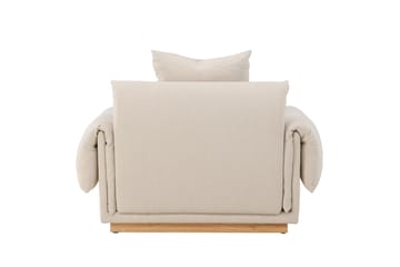 Nojatuoli VIND Mollösund Beige - Huonekalut - Tuoli & nojatuoli - Nojatuoli & lepotuoli