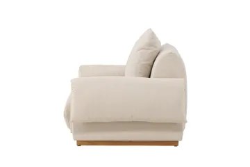 Nojatuoli VIND Mollösund beige - Huonekalut - Tuoli & nojatuoli - Nojatuoli & lepotuoli