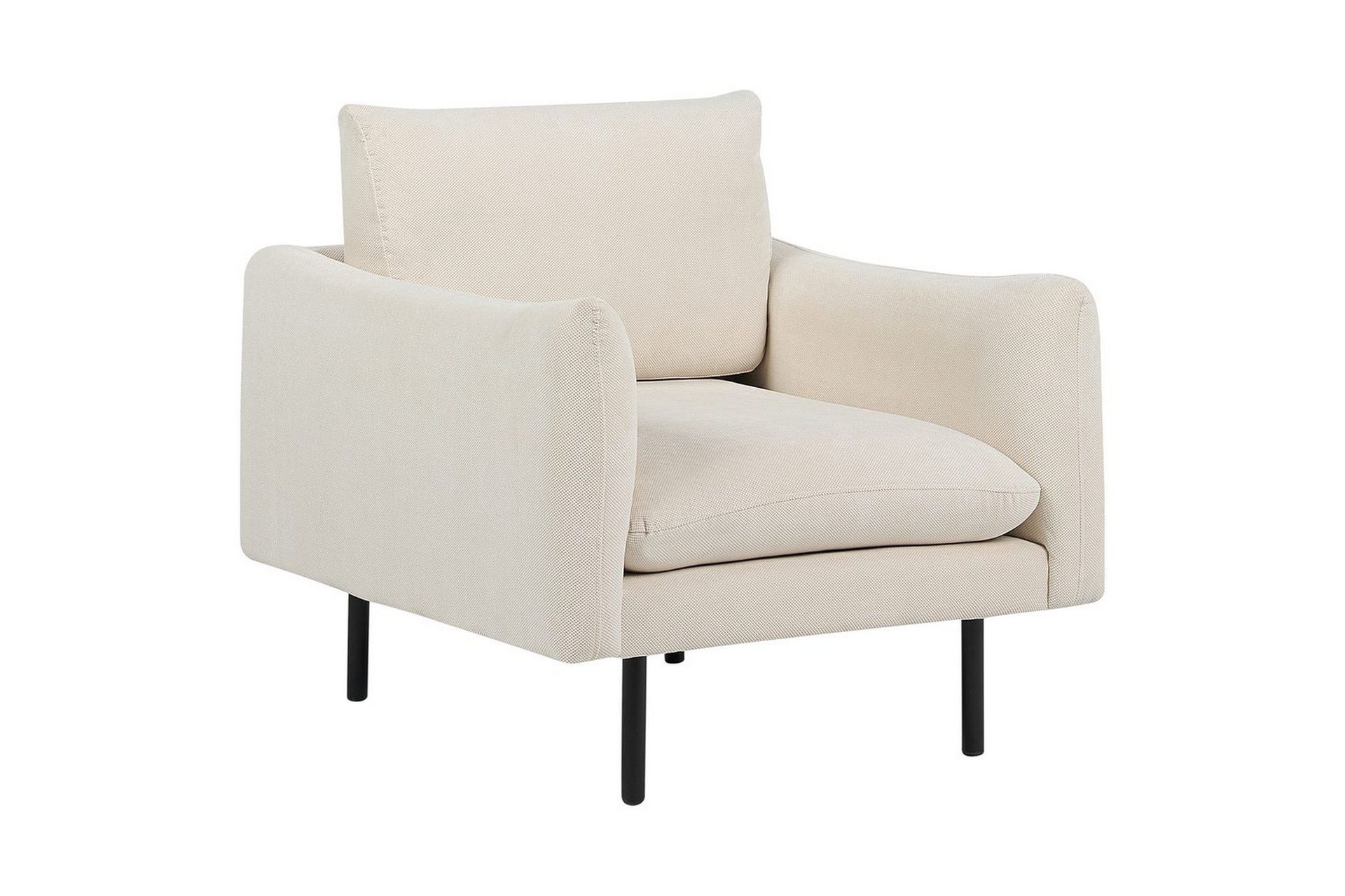Nojatuoli Vinterbro - Beige, musta/polyesteri, Beige, musta/Polyesteri