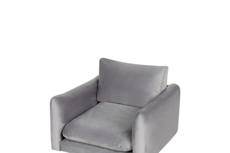 Nojatuoli Vinterbro - Harmaa, musta/Sametti - Huonekalut - Tuoli & nojatuoli - Nojatuoli & lepotuoli