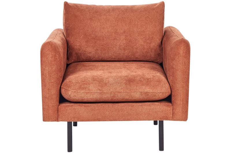 Nojatuoli Vinterbro - Ruskea, Musta/Chenille - Huonekalut - Tuoli & nojatuoli - Nojatuoli & lepotuoli
